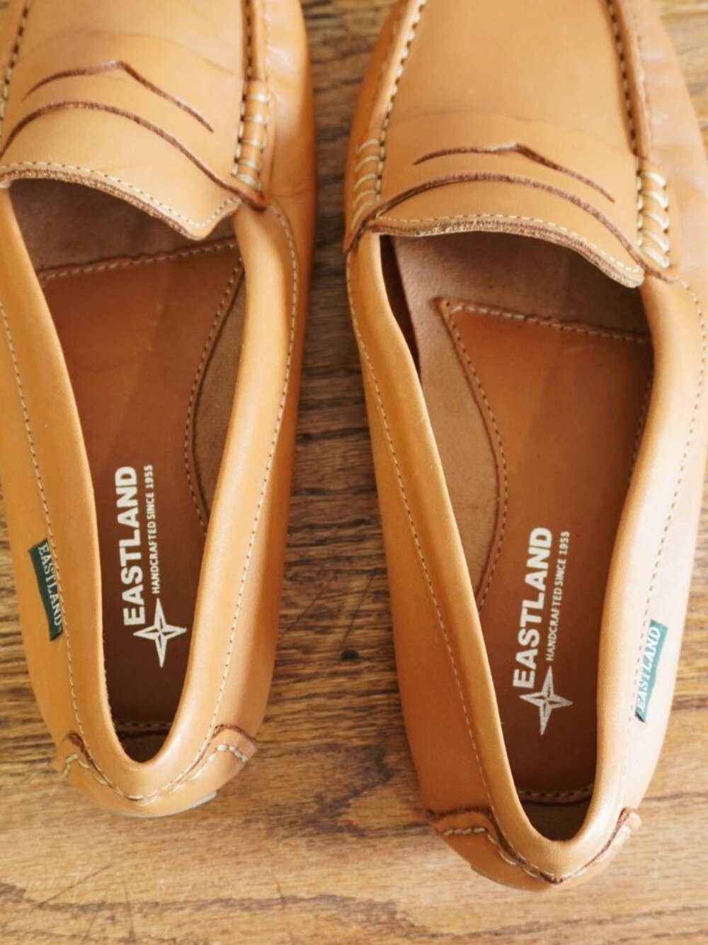 Gorgeous~EASTLAND*Cogna* Patricia* Tan/Leather*Penny/Driving Loafers
